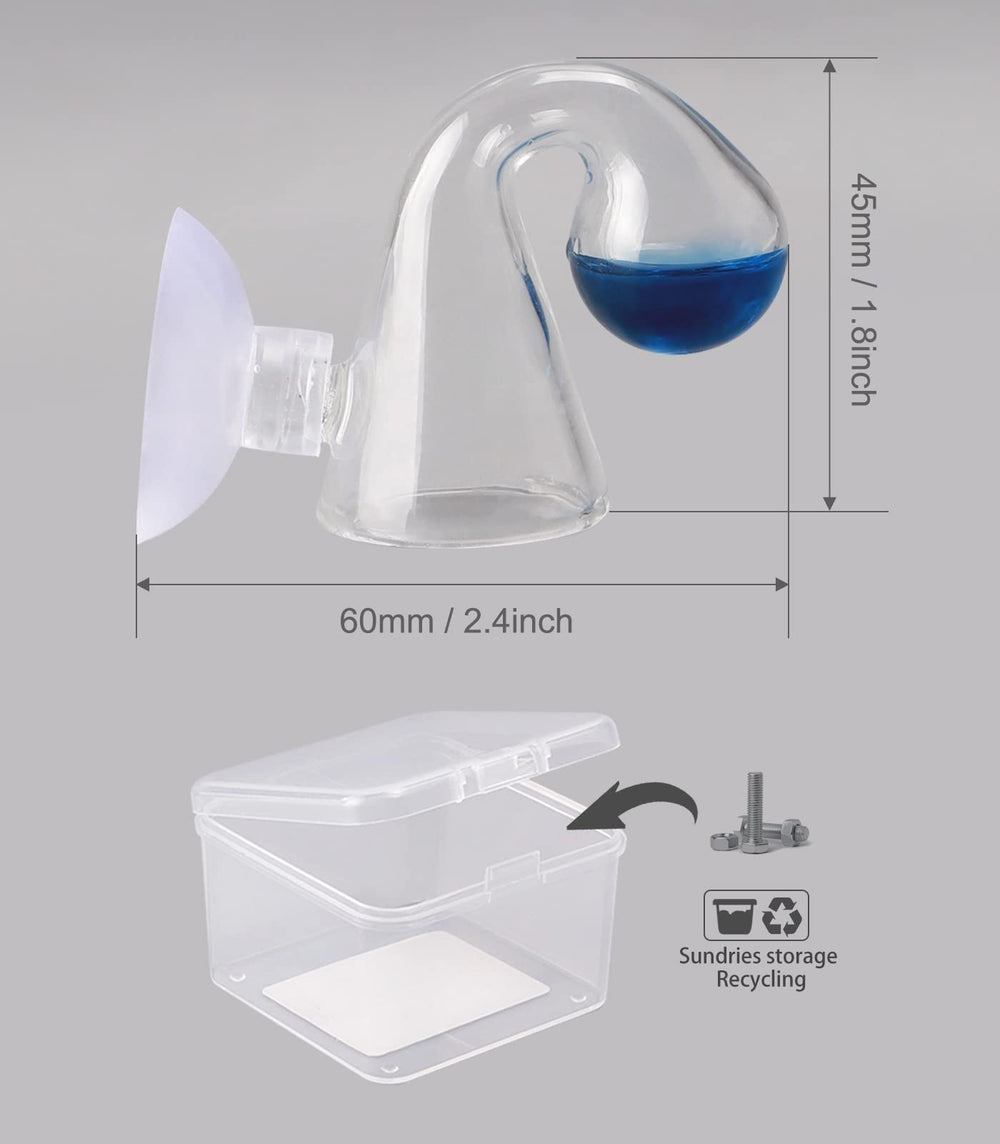 Clscea accessoires inclus, ensemble pratique pour démarrage CO2.