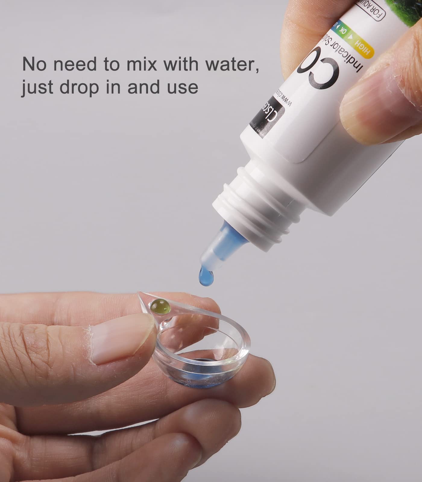 Clscea Indicateur CO2: indicateur dans l’aquarium pour lecture rapide.
