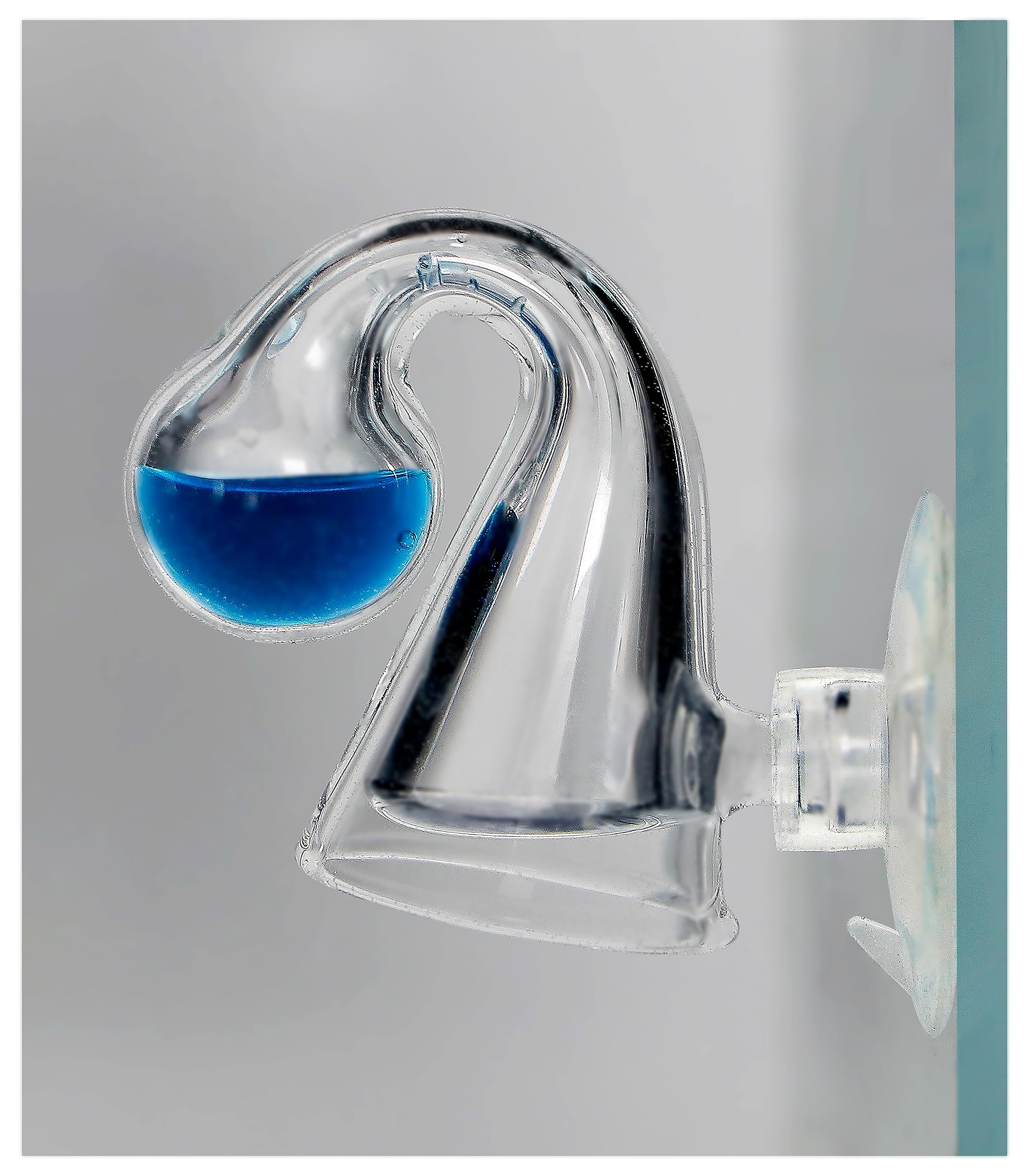 Clscea indicateur CO2 en verre, vérifie le niveau CO2 pour plantes aquatiques.