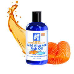Club Hachiko huile saumon-morue Alaska, dose précise pour chien