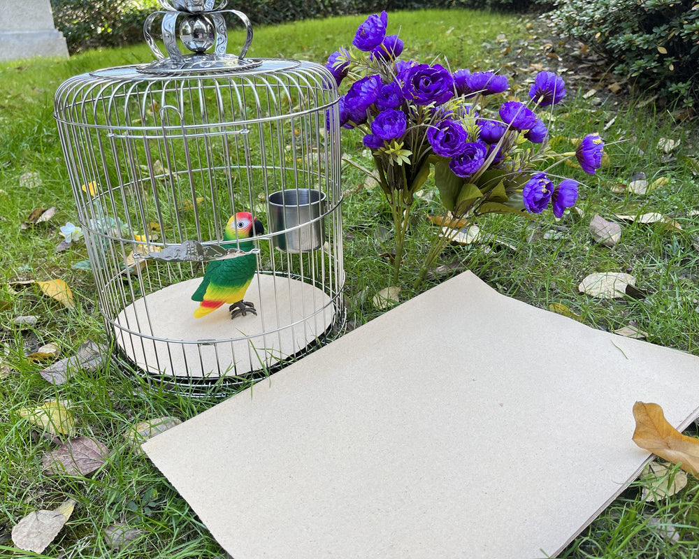 Gravier naturel quartz, sécurité et hygiène dans la cage.