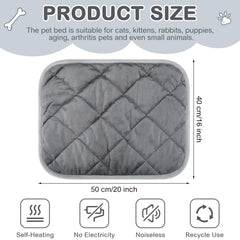 Matelas chauffant Clysee pour animaux, surface douce pour le repos