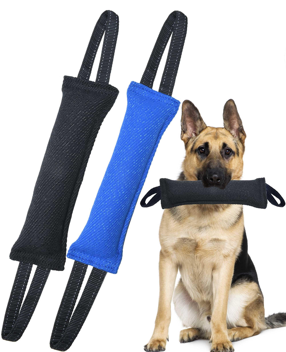 Jouet de traction Clysoru ensemble double en jute, durable pour sessions intensives.