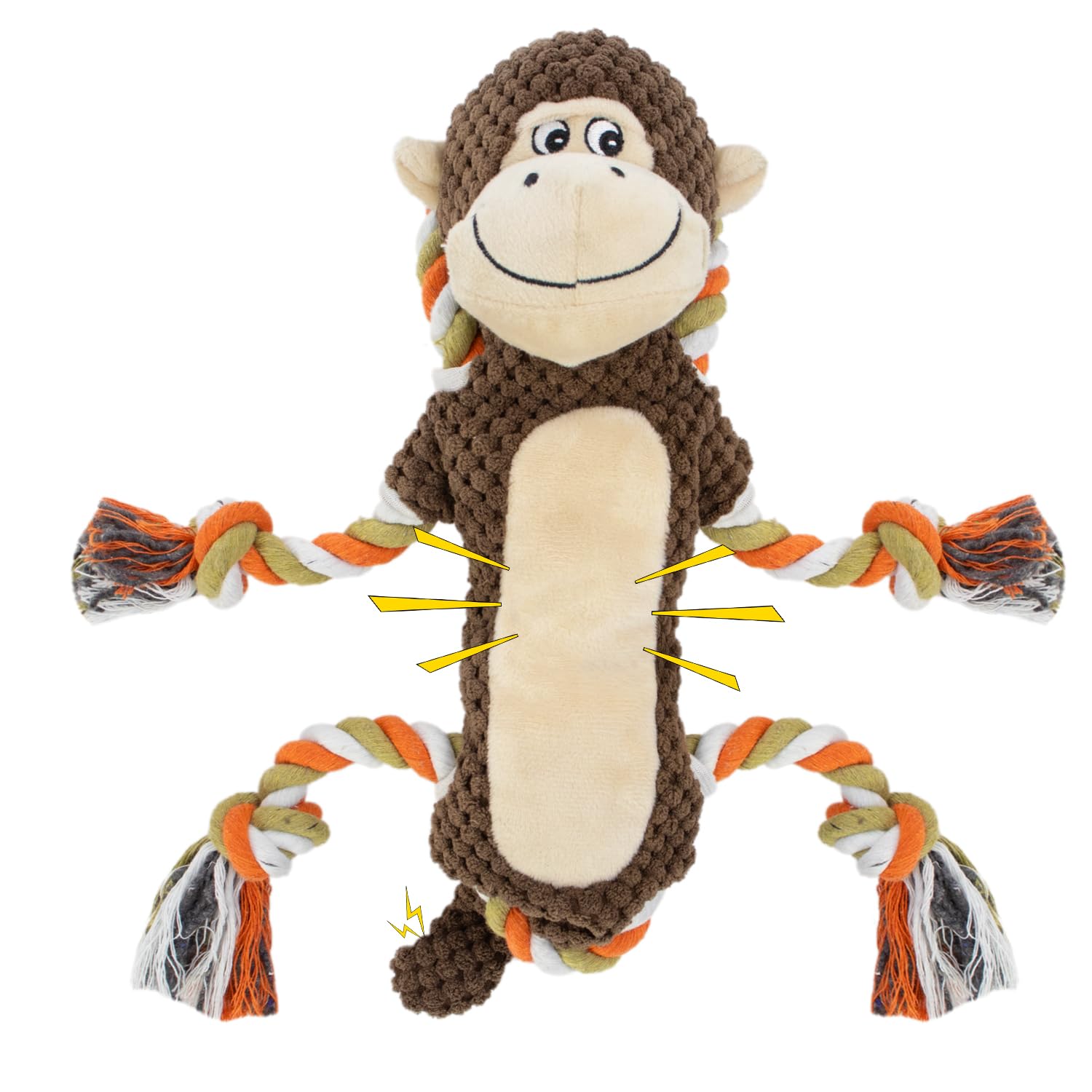 Jouet CneeeeeB pour chien – tête sifflet, stimulation ludique et interactive