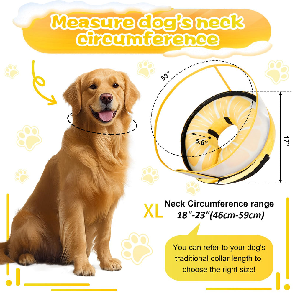 Collier inflable CNEO tailles S à XL: gamme complète pour chiens et chats.