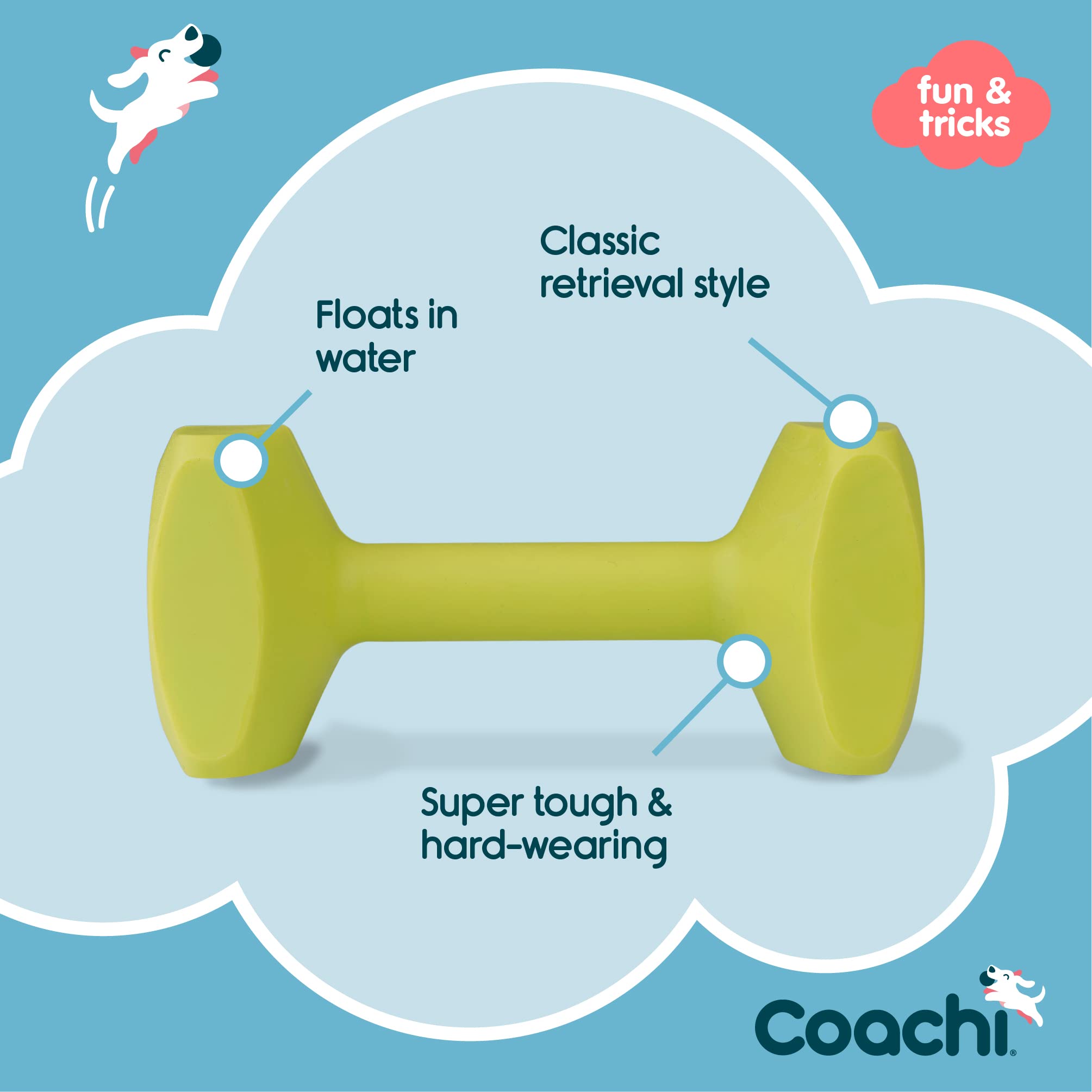Coachi haltere-retour, pratique pour les sessions de rapport variées.