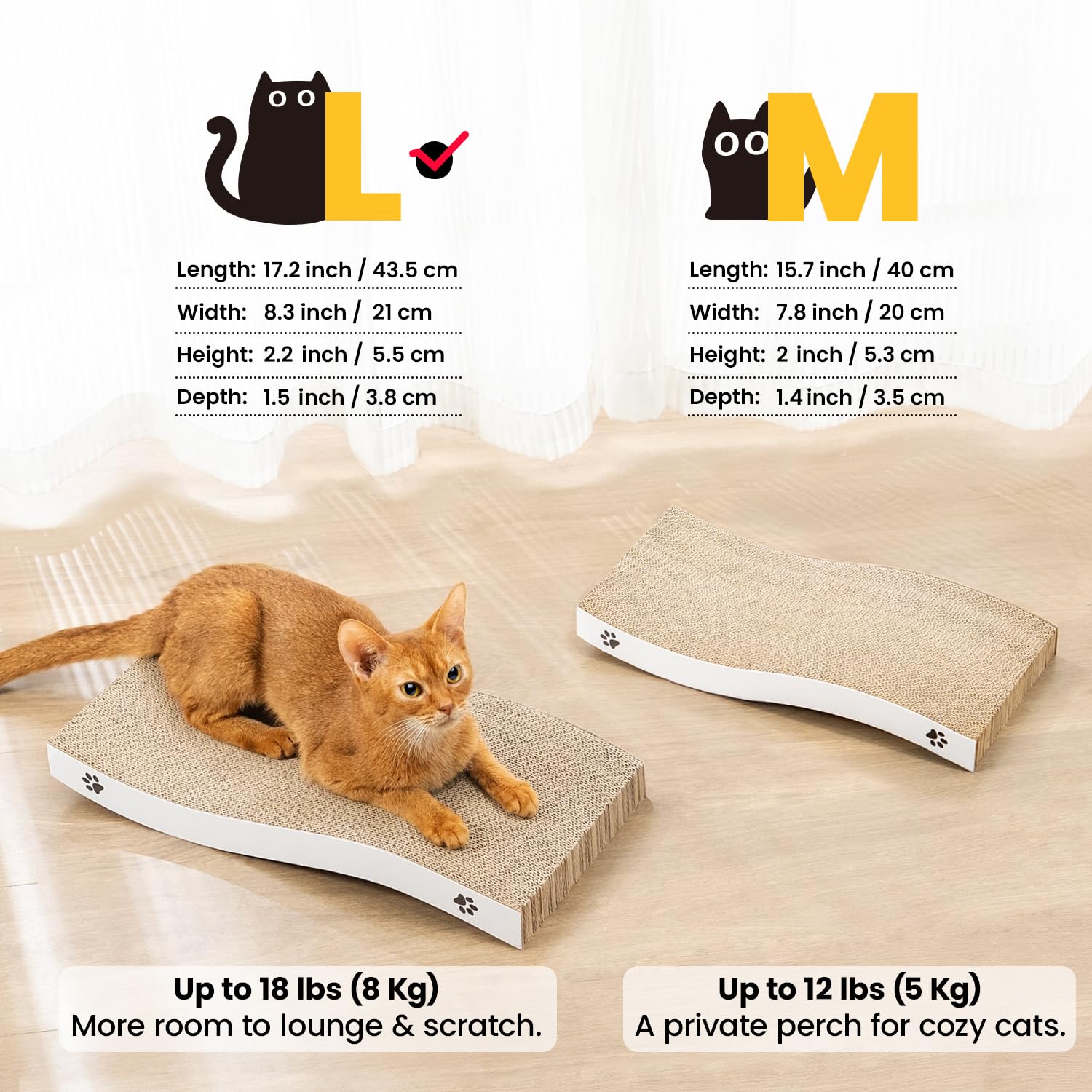 Coching grattoir chaton avec herbe à chat, stimulation et attirance naturelle