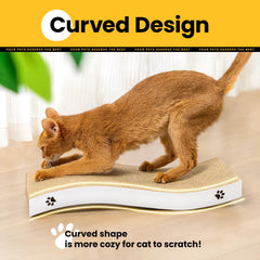 Coching grattoir chaton matériau durable carton recycle, surface sûre pour votre chat