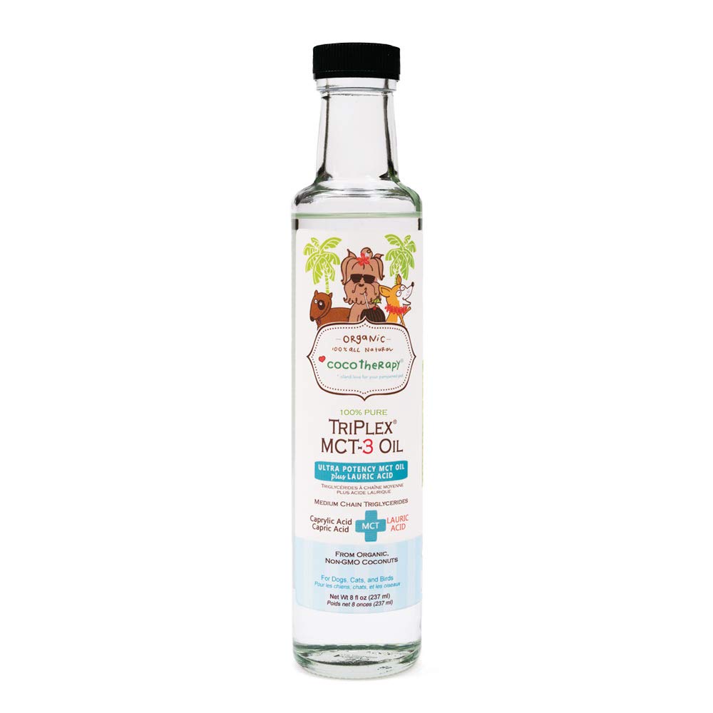 CocoTherapy Triplex MCT-3: bouteille d'huile prête pour énergie rapide.