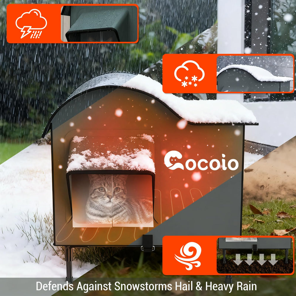 Cocoio isolation reinforcement aluminium pour chaleur durable.