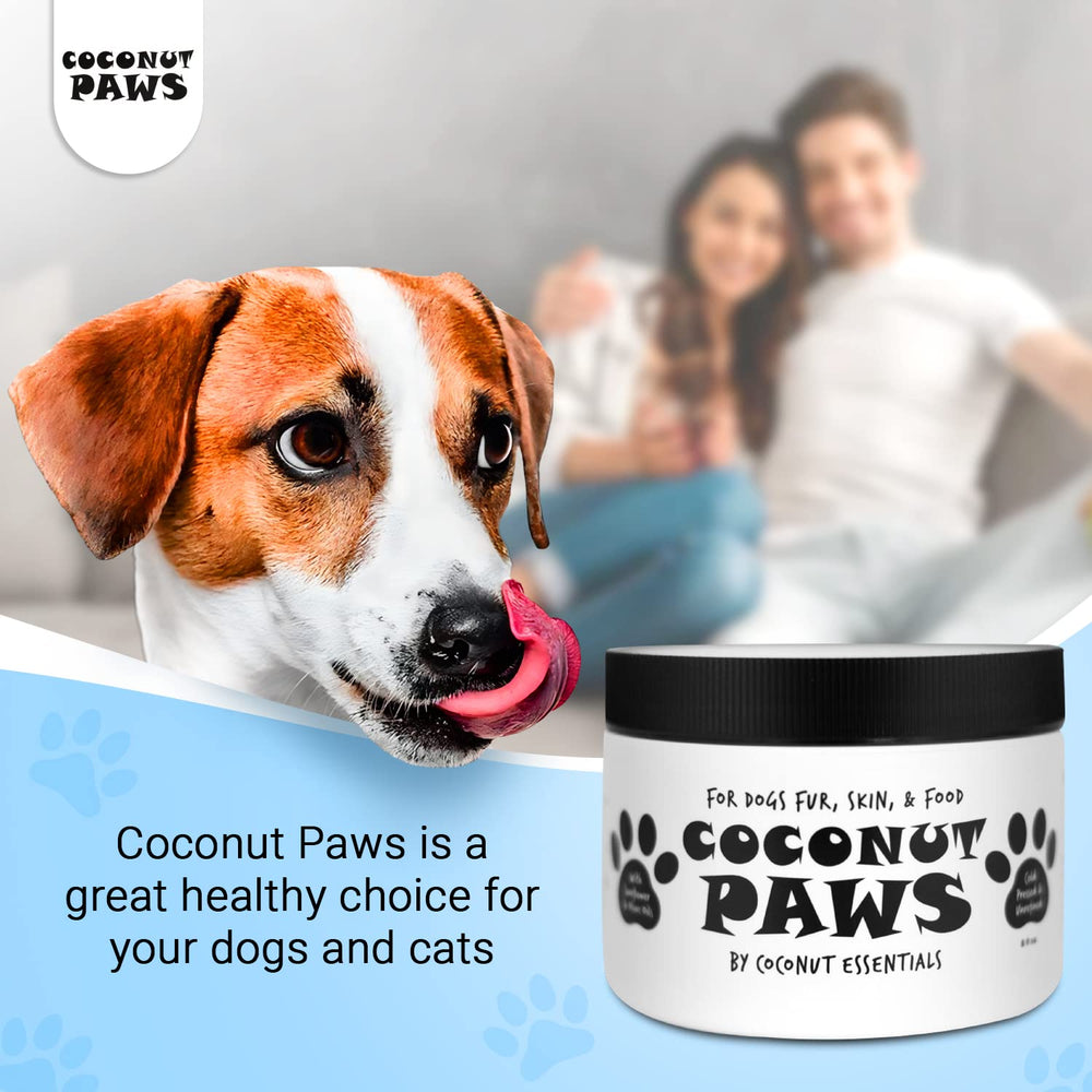 Coconut Essentials Coconut Paws : application ciblée sur zone irritée pour confort.