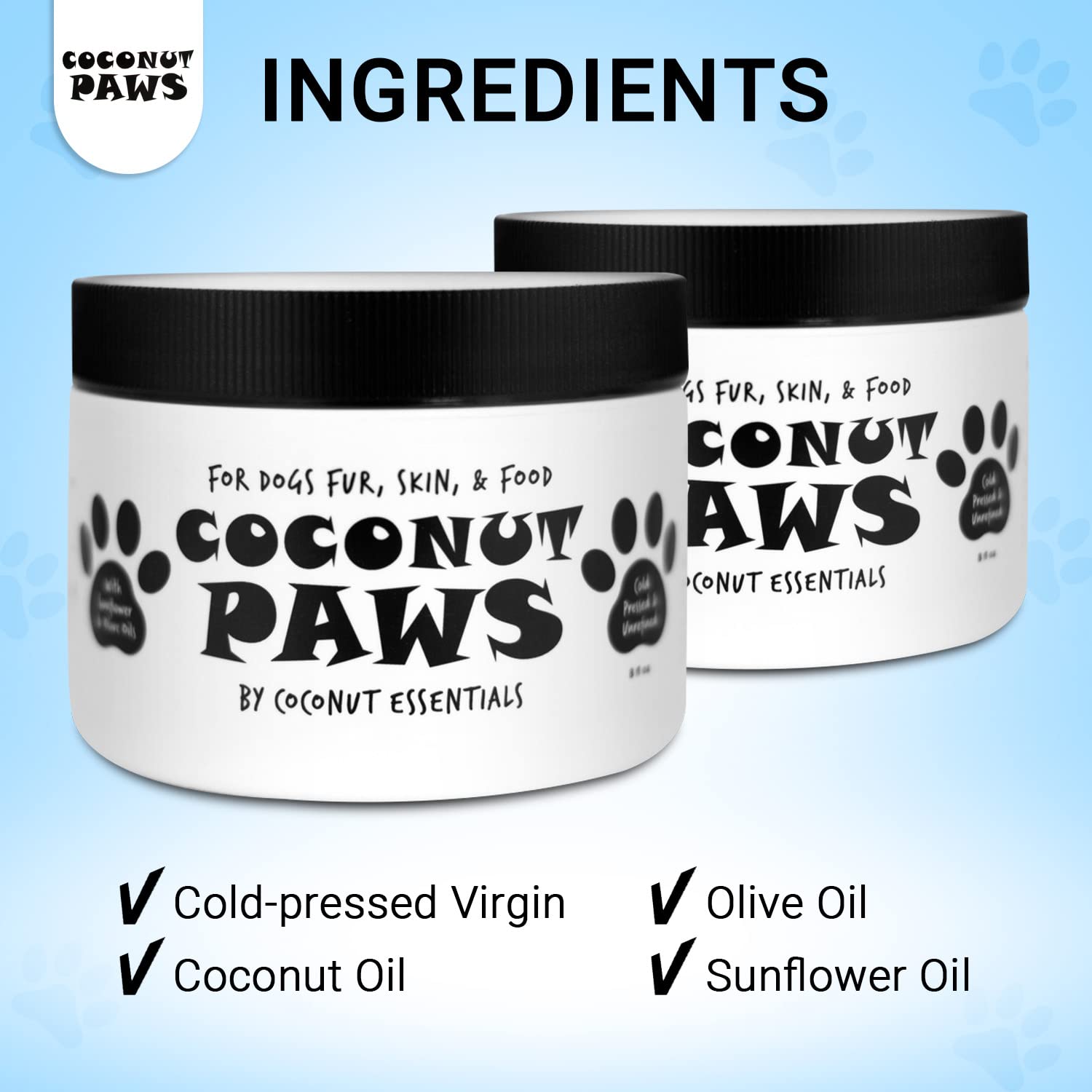 Coconut Essentials Coconut Paws : routine de soin simple et efficace.