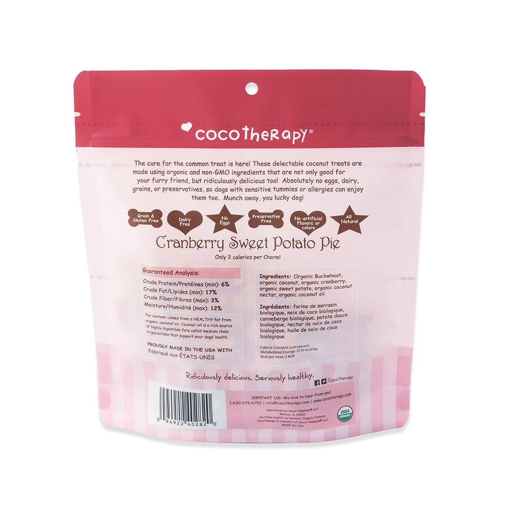 Dressage quotidien avec CocoTherapy friandises sans œufs, sans céréales, sans conservateurs.