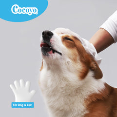 COCOYO gants-lingettes sans rinçage facilitent un bain rapide et pratique.