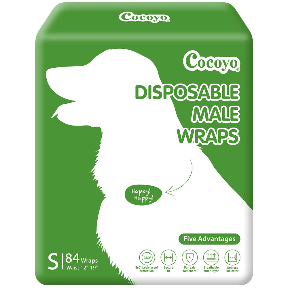COCOYO protections pour chien mâle petit – paquet pratique pour démarrage rapide.