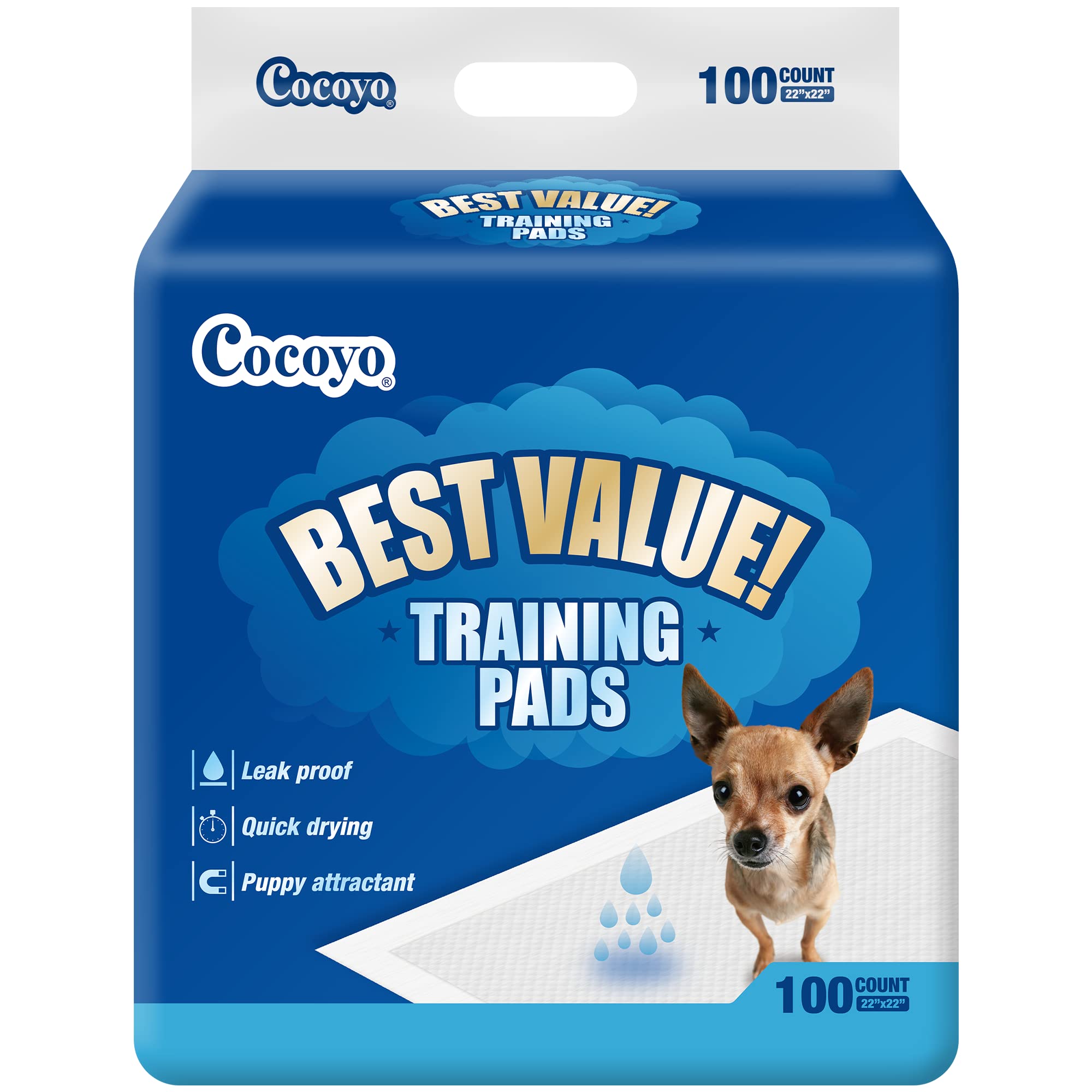 COCOYO tapis d’entraînement 22x22, pack économique.