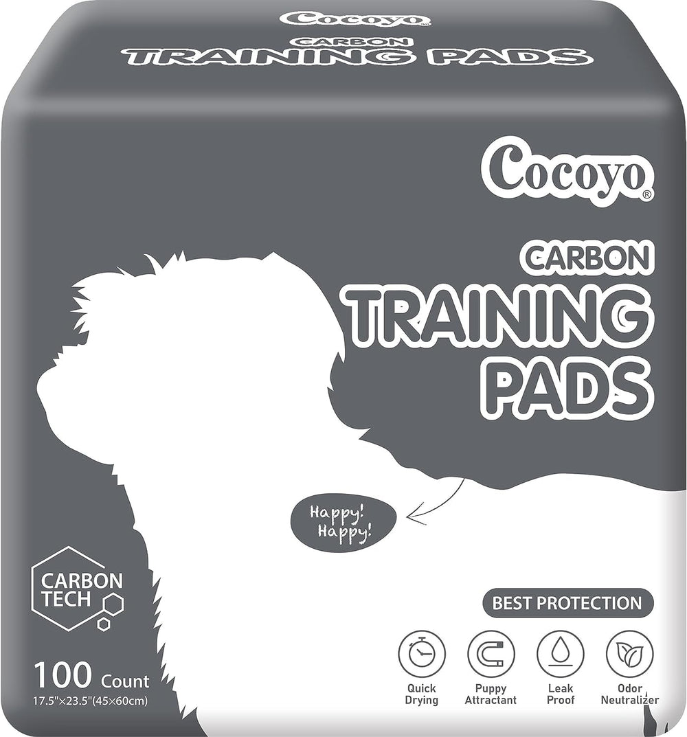 COCOYO tapis d'entraînement chien charbon actif pour maîtriser les odeurs.
