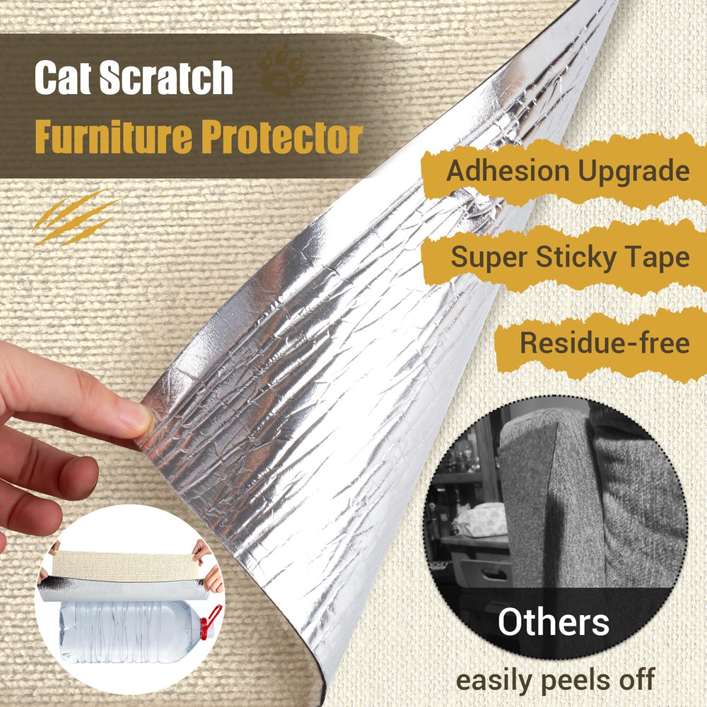 COCTN protection meubles anti-rayures adapté coton, polyester, acétate et acrylique.