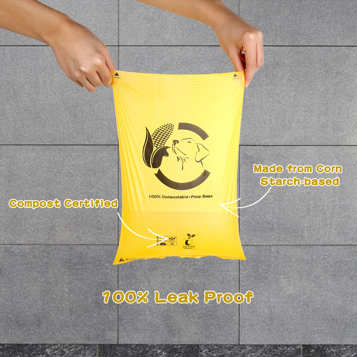 Codirom sac-poubelle certifié home compost, utilisation pratique et respectueuse.
