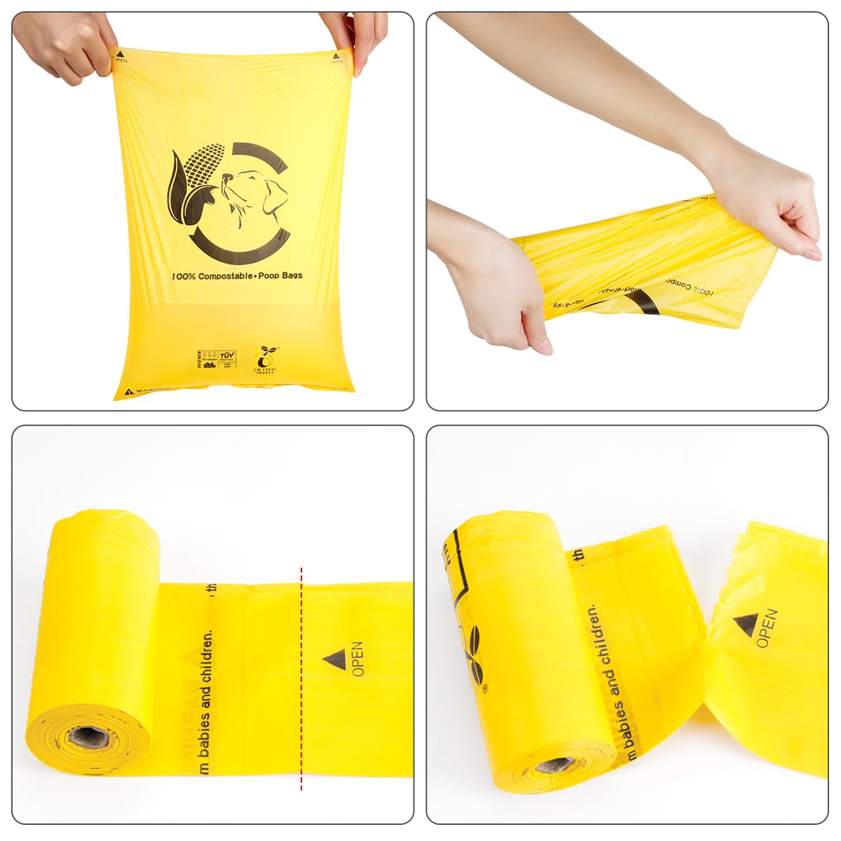 Codirom sacs-poubelle faible empreinte carbone, choix durable.