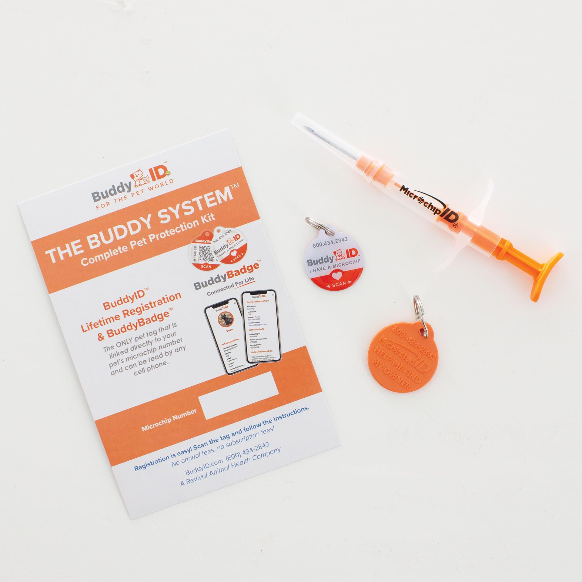 BuddyID – collier BuddyBadge en action, identifiant visuel utile lors des sorties quotidiennes.
