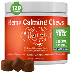 Colorado Dog friandises calmes emballage, aide potentielle pour chiens anxieux