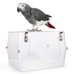 Colorday grand bac de bain pour cage, offre espace de baignade confortable pour vos oiseaux.