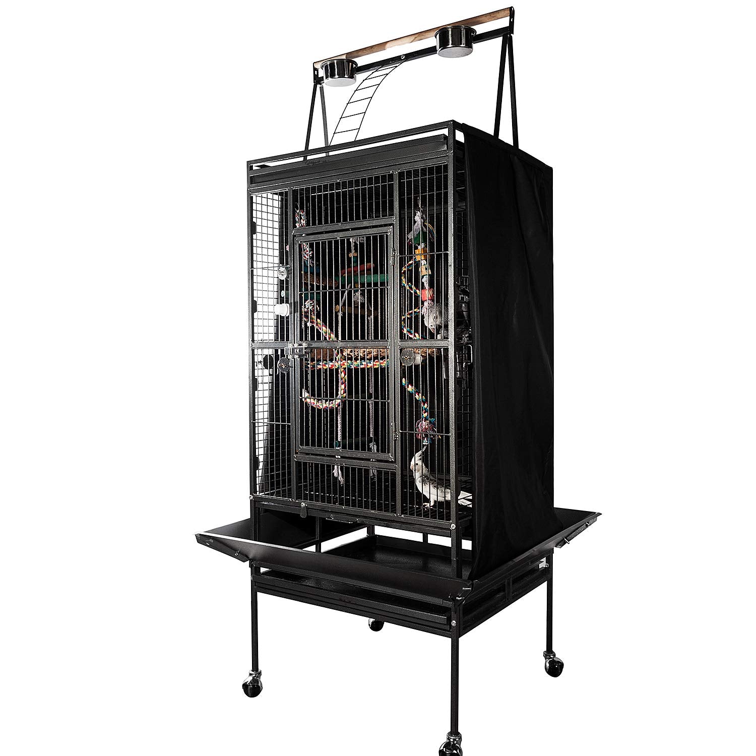 Colorday Good Night: fermeture magnétique facilitant l installation sur la cage.