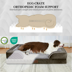Rembourrage orthopédique Comfort Expression, mousse nid d'abeille pour soulager les muscles.