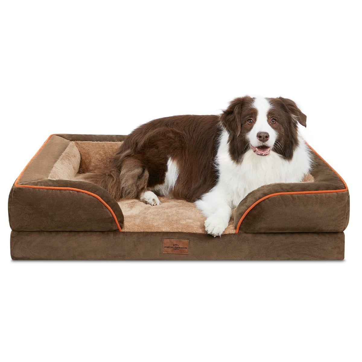 Lit Comfort Expression orthopédique pour chien avec soutien doux et proéminent.