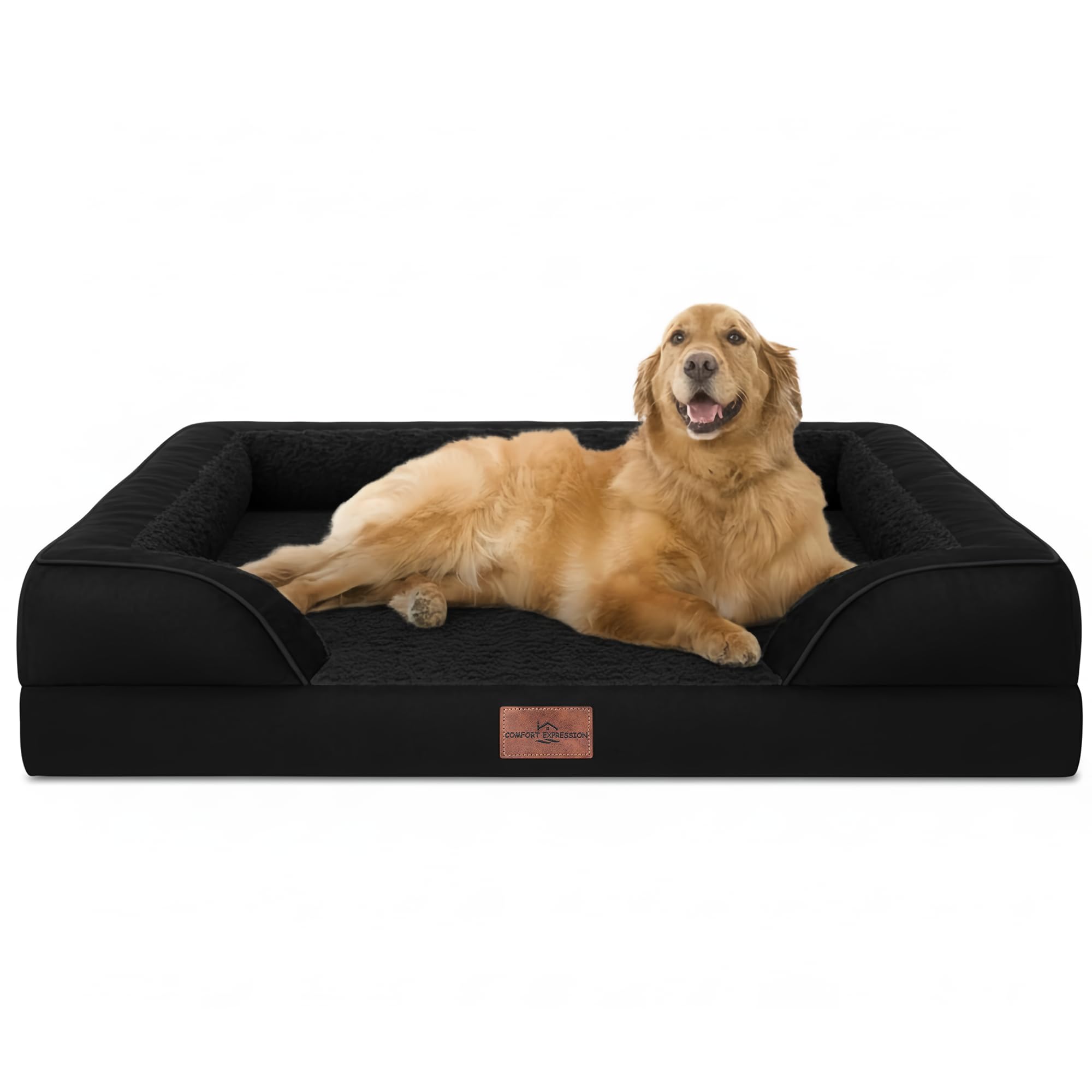 Lit orthopédique Comfort Expression grand format 42x30, soutien doux pour les articulations.