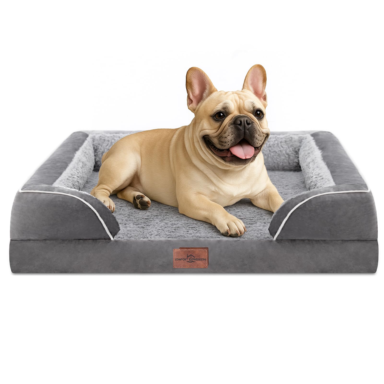 Lit orthopédique Comfort Expression pour chien moyen avec 30x20 po, soutien doux.