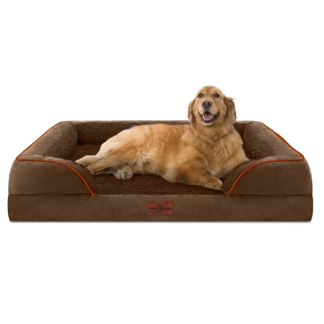 Comfort Expression lit orthopédique XL pour chien avec soutien articulaire.