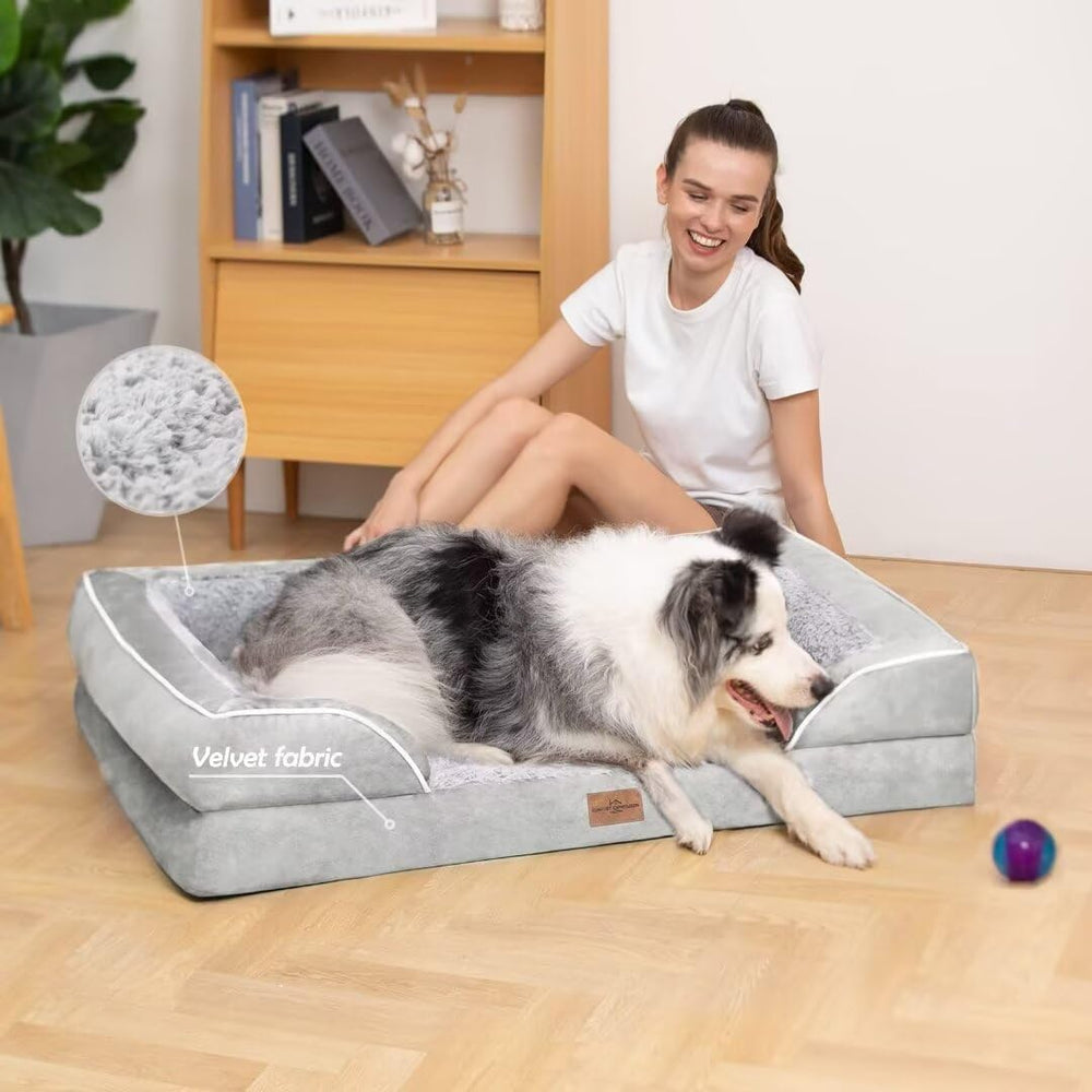 Lit Comfort Expression XL avec fermeture éclair facilitant le lavage.