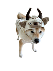 Motif imprimé doux Oxen ComfyCamper — bodysuit pour chien au look jungle.