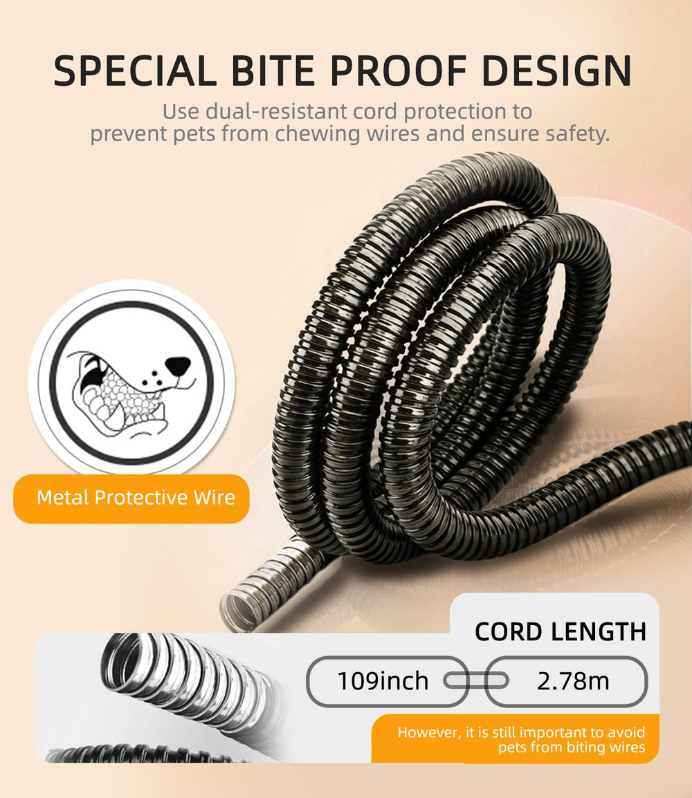 COMOIL tapis chauffant minuterie réglable pour sécurité et tranquillité