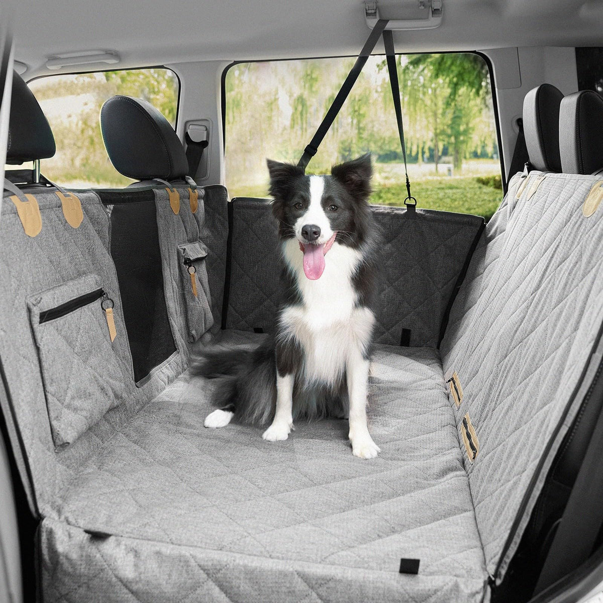 COMPAWNY hamac chien siège arrière imperméable pour trajets propres et confortables