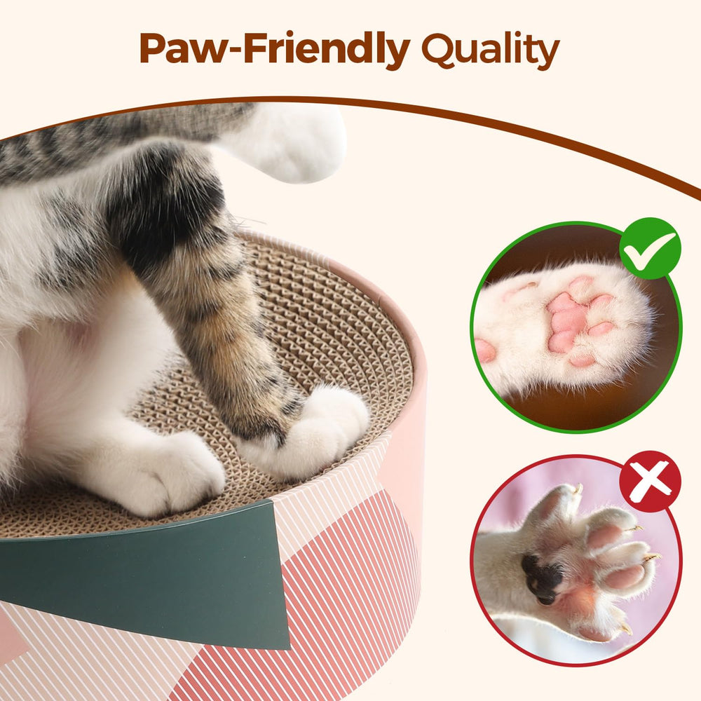 ComSaf Carton recyclable sans odeur, matériau sûr pour chats.