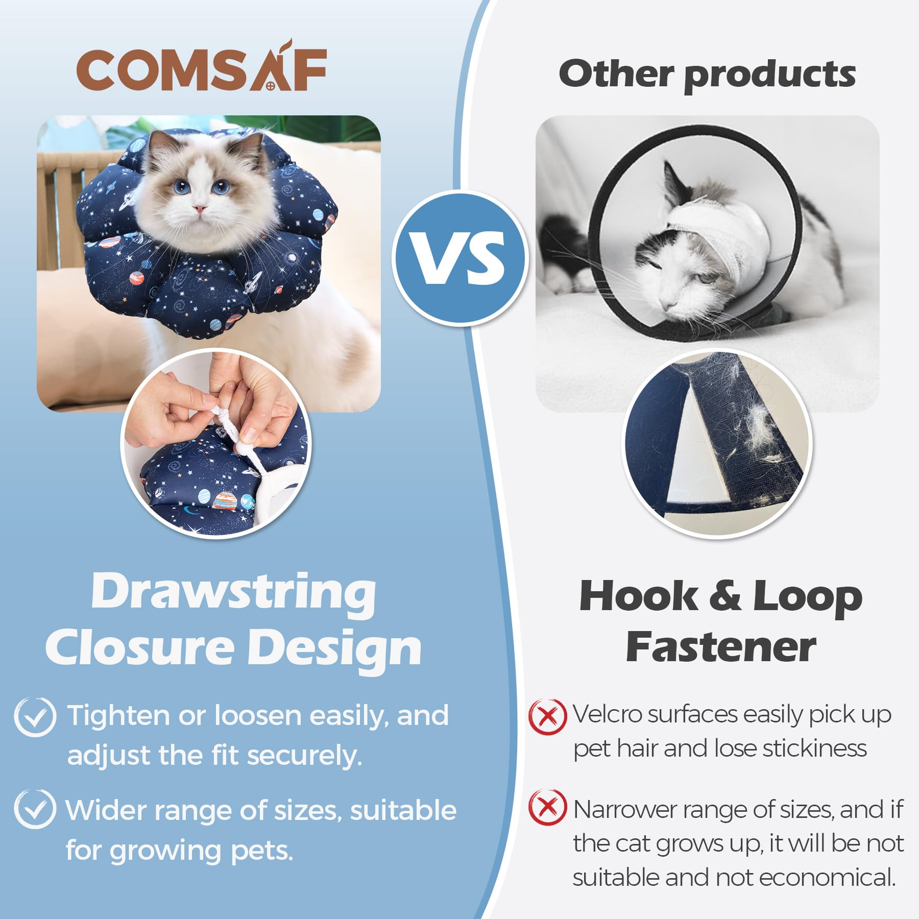 Collier ComSaf taille S — conseils de mesure pour un bon ajustement.