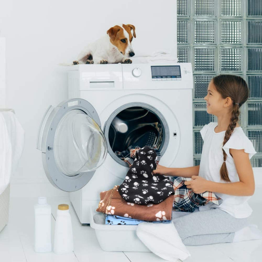 Couverture Comsmart beige, double-face chaude pour saisons fraîches et siestes