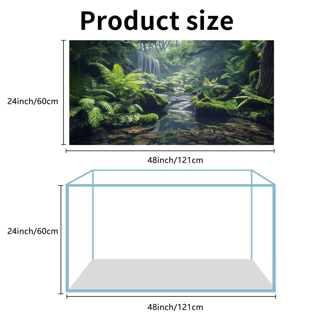 COMSUN fond terrarium cactus stone, texture naturelle pour decor immersif