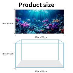 COMSUN arriere-plan aquarium poissons energie, stimule l observation