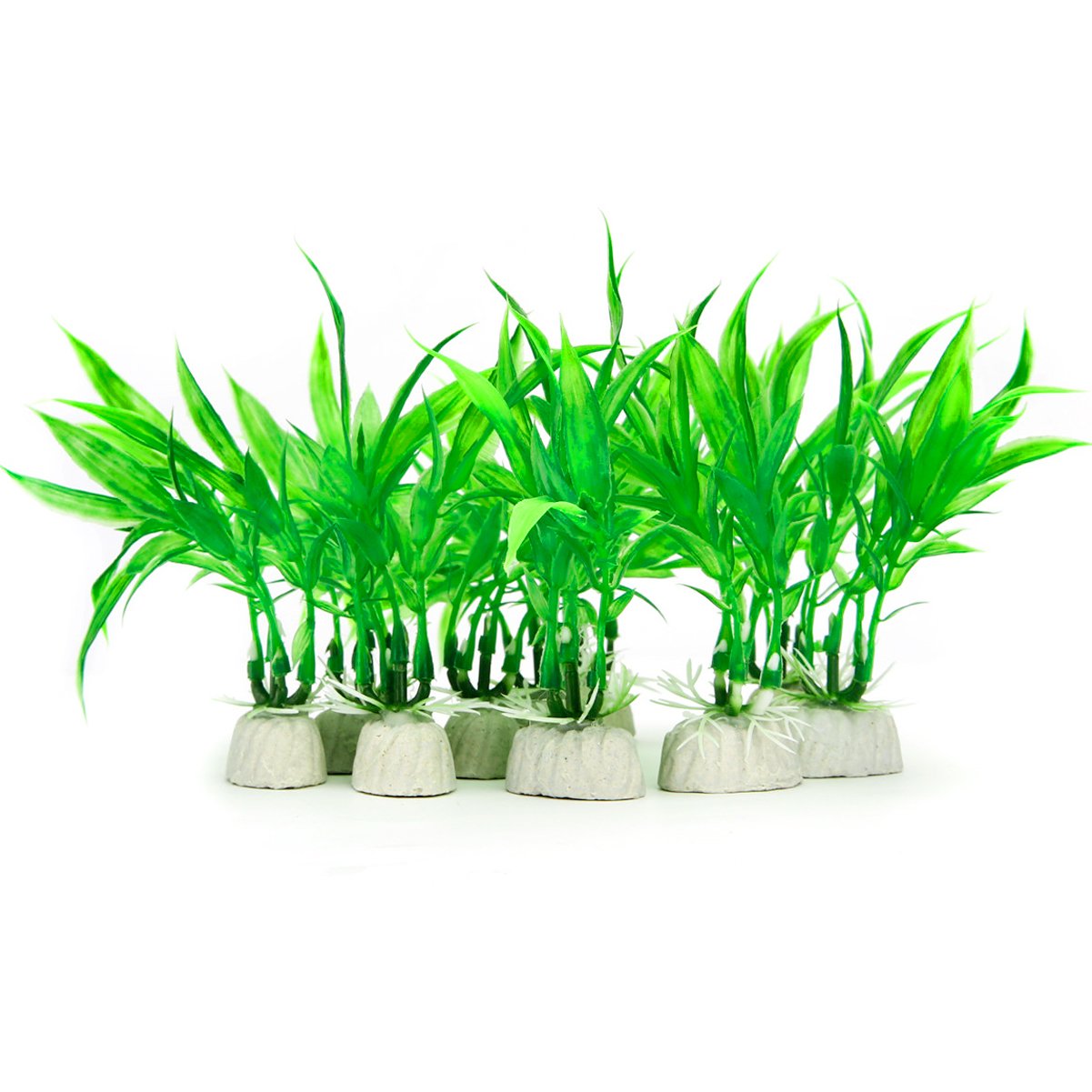 COMSUN ensemble de 10 plantes artificielles, flexibilité décorative et dispositions variées.