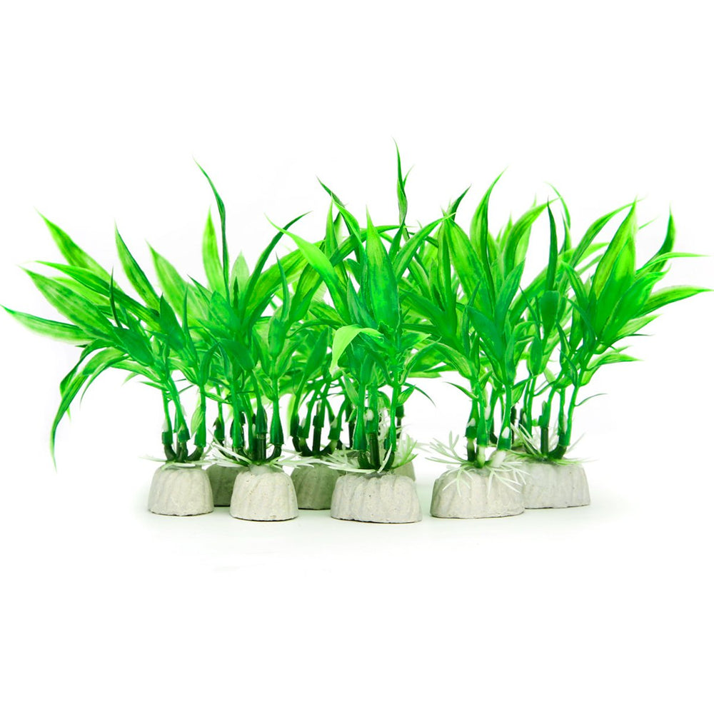 COMSUN ensemble de 10 plantes artificielles, flexibilité décorative et dispositions variées.