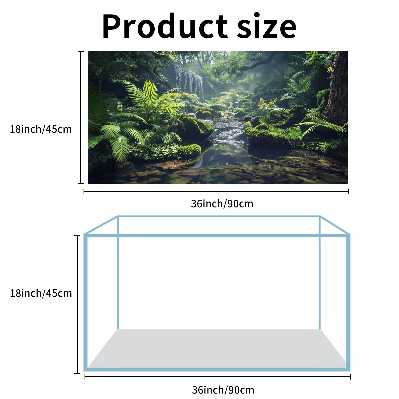 COMSUN fond terrarium gobi-sunshine: ambiance naturelle renforcée pour l'habitat.