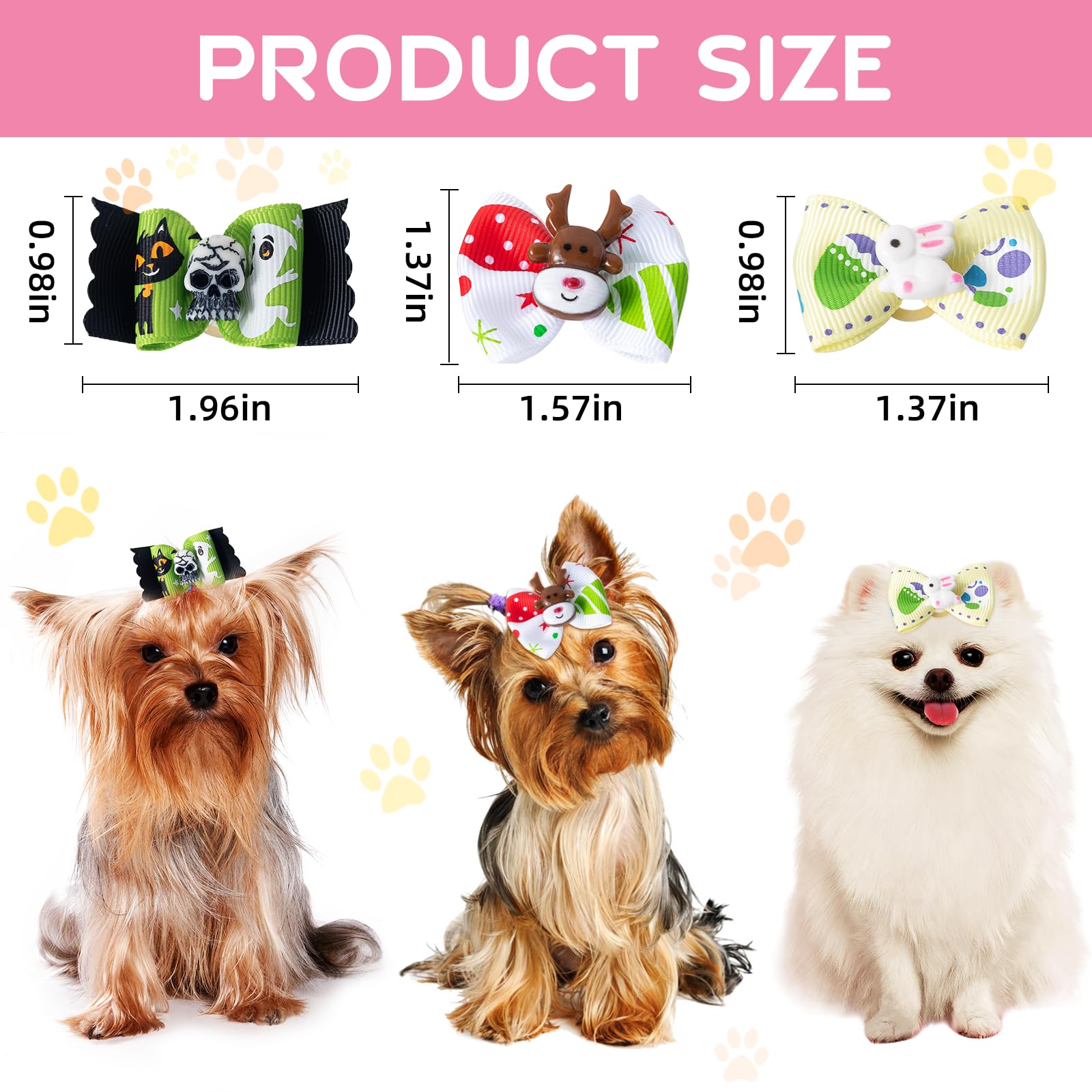 COMSUN noeud-chien Halloween: look ludique pour balades et photos.