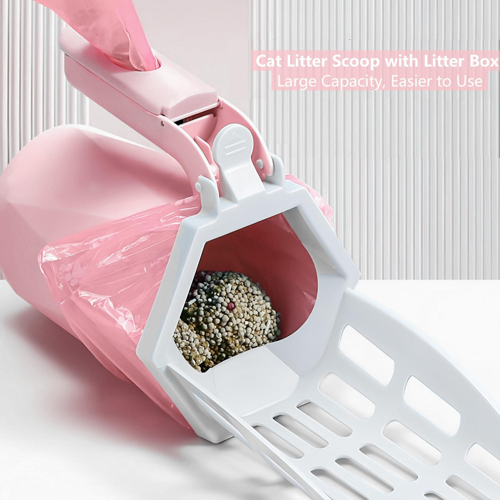 COMTENS porte-sacs intégrés rose, rangement pratique pour sacs de rechange.