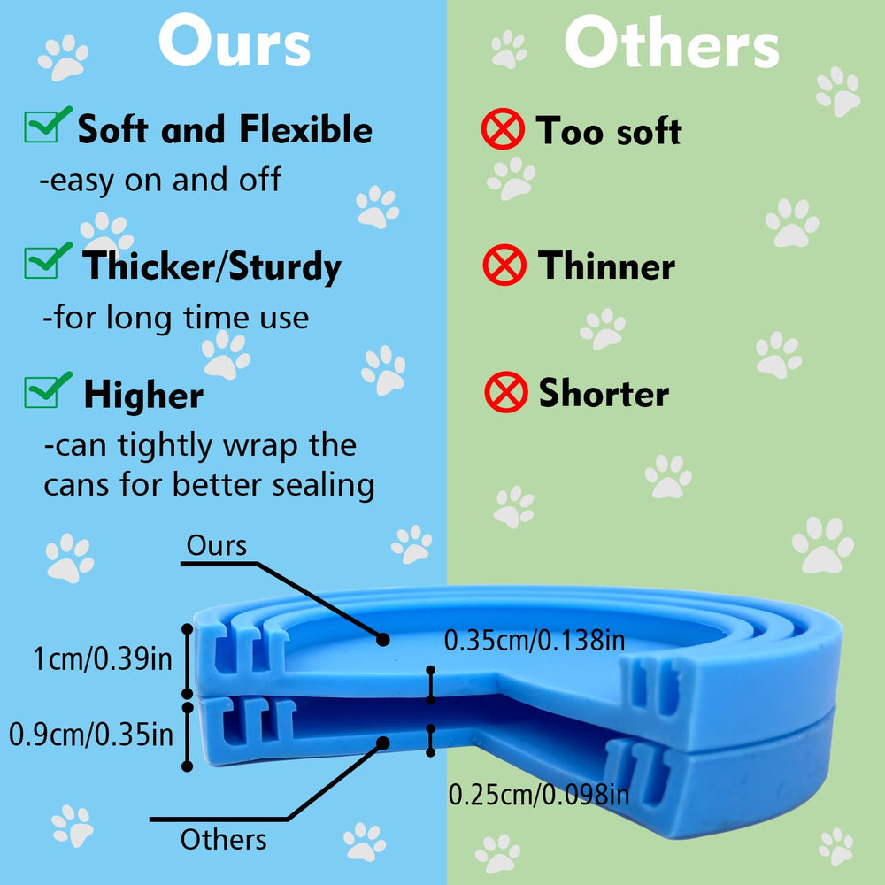Compatible avec les boîtes standard pour chiens et chats, formats variés.