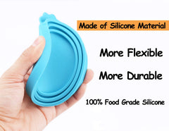 Couvercle silicone étanche Comtim sur boîte nourriture, préserve l'arôme et la fraîcheur.