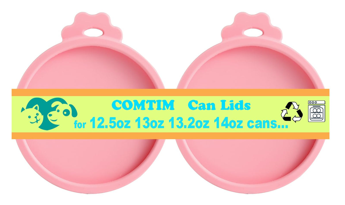 Couvercle Comtim en silicone pour boîtes de nourriture pour chien, scellage efficace
